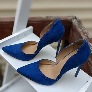 JustFab blue Heels!